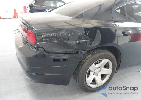 2013 Dodge Charger Police из США, поврежденный, VIN 2C3CDXAT7DH642983